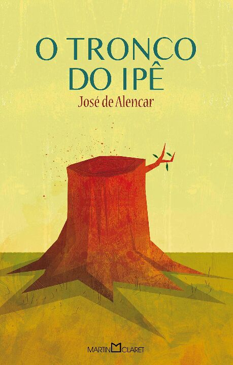 Capa do livro O Tronco do Ipê, de Jose de Alencar