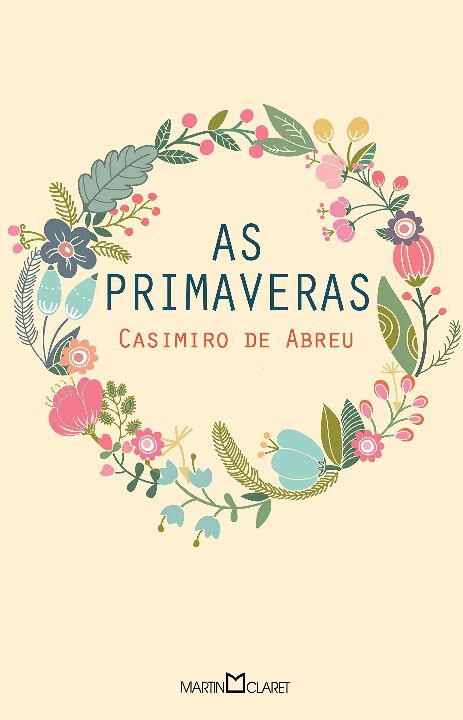 Capa do livro As Primaveras, de Casimiro de Abreu
