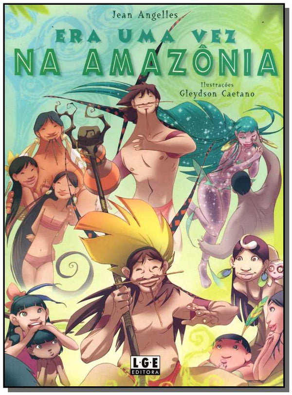 Capa do livro Era uma Vez na Amzônia, de Jean Angelles
