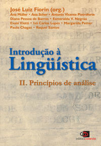 Introdução a Linguística II - Princípios de Análise