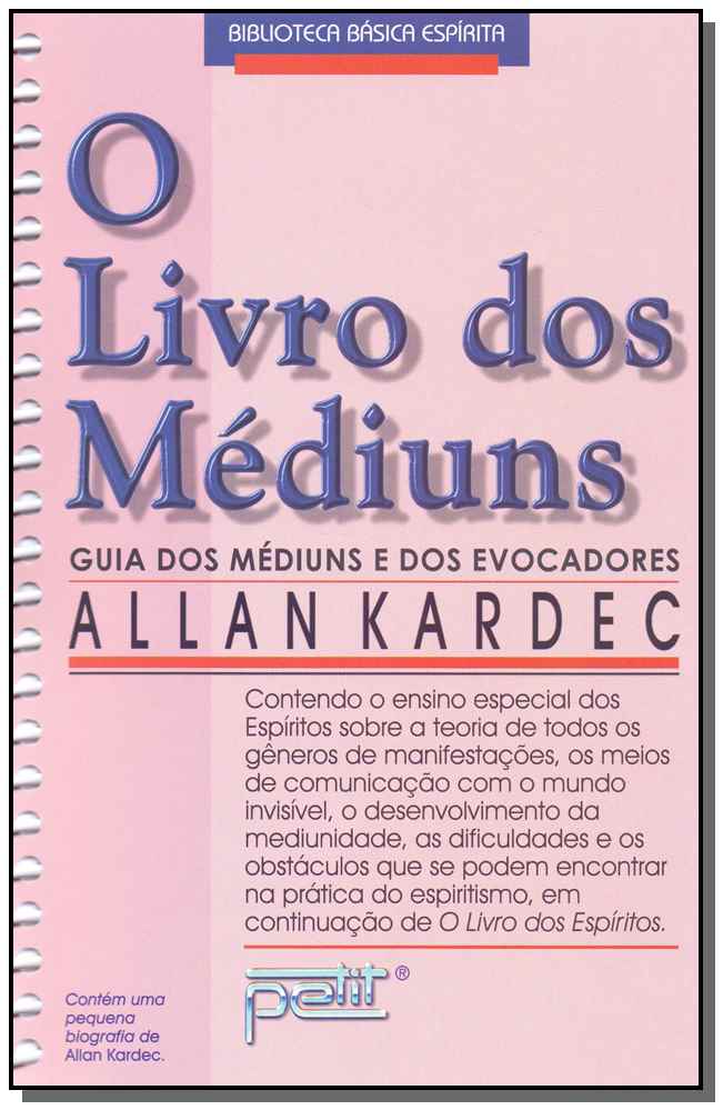O Livro dos Médiuns - (Espiral)