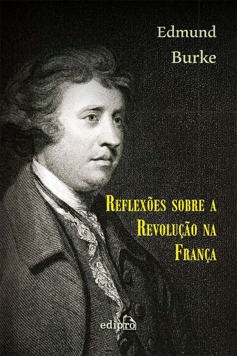 Capa do livro Reflexões sobre a Revolução na França, de Edmund Burke
