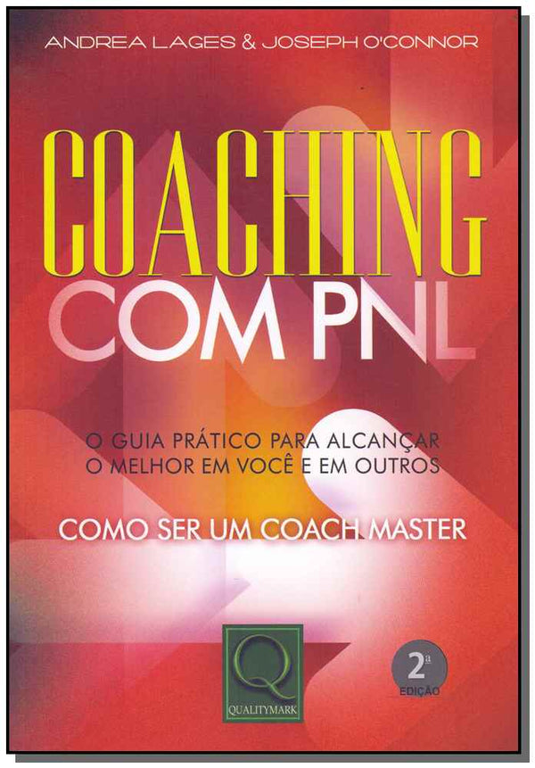 Capa do livro Coaching com Pnl, de Andrea Lages, Joseph o Connor