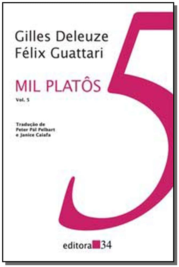 Capa do livro Mil Platos - Vol. 5, de Gilles Deleuze, Felix Guattari