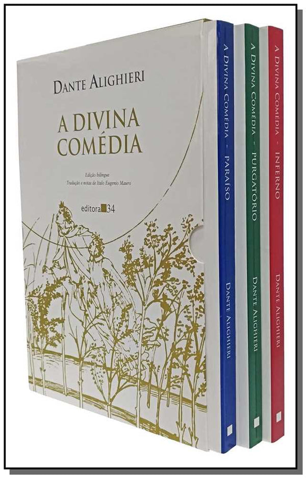 Capa do livro Divina Comédia, a ( 03 Volumes ), de Dante Alighieri