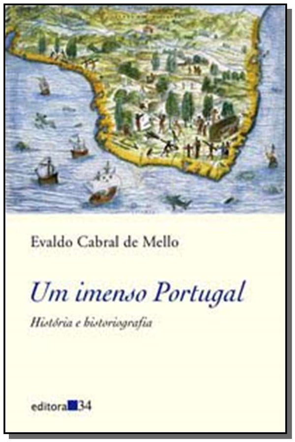 Capa do livro Um Imenso Portugal, de Evaldo Cabral de Mello