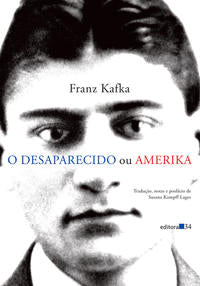 Capa do livro O Desaparecido ou Amerika, de Franz Kafka