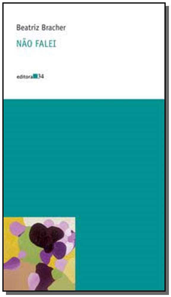Capa do livro Nao Falei, de Beatriz Bracher