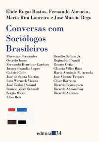 Capa do livro Conversas com Sociólogos Brasileiros, de Bastos; Abrucio; Loureiro; Rego