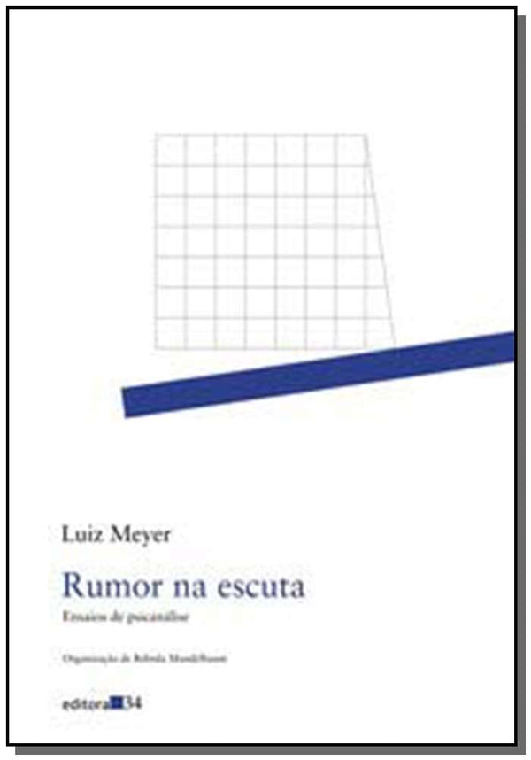 Capa do livro Rumor na Escuta, de Luiz Meyer