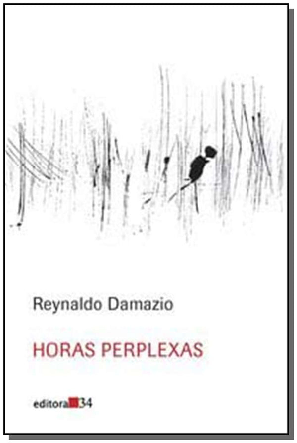 Capa do livro Horas Perplexas, de Reynaldo Damazio
