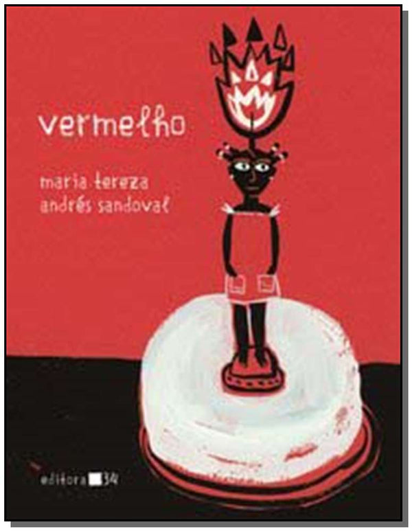 Capa do livro Vermelho, de Maria Tereza, Andres Sandoval
