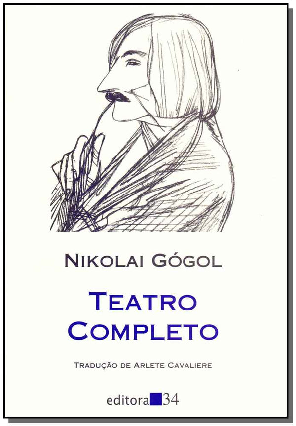 Capa do livro Teatro Completo, de Nikolai Gogol