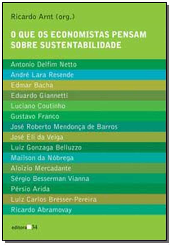 Que os Economistas Pensam sobre Sustentabilidade, o