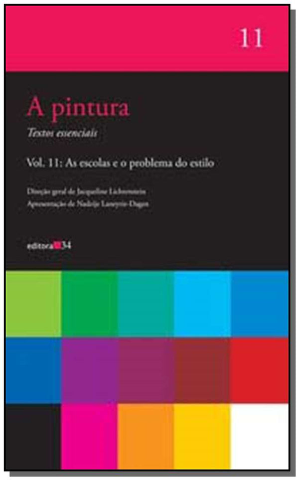 Capa do livro Pintura, a - Vol. 11 - As Escolas e o Problema do Estilo, de Jacqueline Lichtenstein
