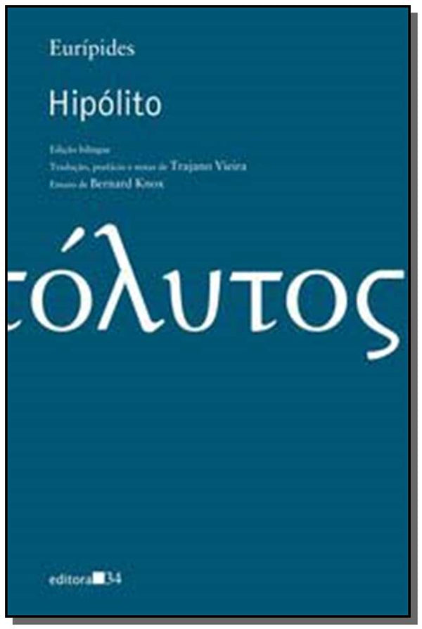Capa do livro Hipólito, de Euripedes