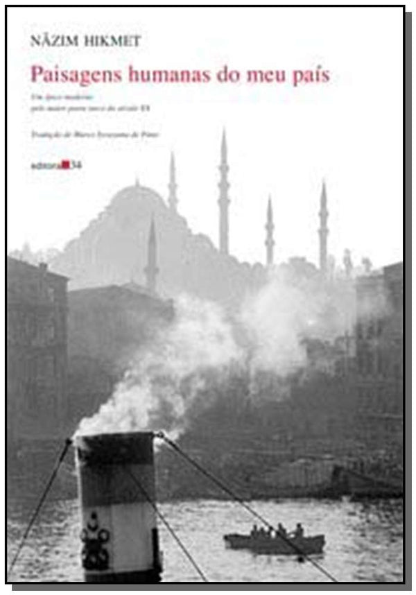 Capa do livro Paisagens Humanas do Meu País, de Nazim Hikmet