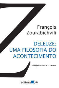 Capa do livro Deleuze, de Framcois Zourabichvili
