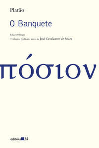 Capa do livro O Banquete, de Platao