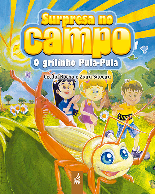 Surpresa no Campo: O Grilinho Pula-Pula