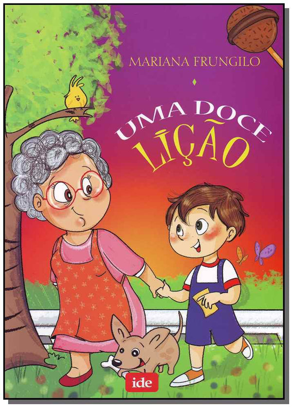 Capa do livro Uma Doce Licao, de Mariana Frungilo