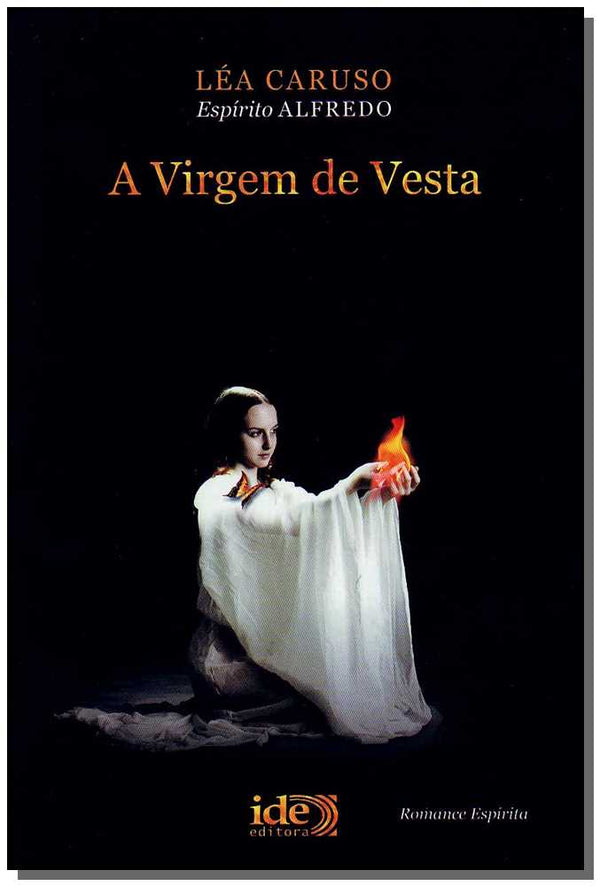 Capa do livro A Virgem de Vesta, de Lea Caruso