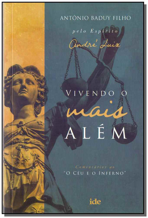 Capa do livro Vivendo o Mais Além, de Antonio Baduy Filho