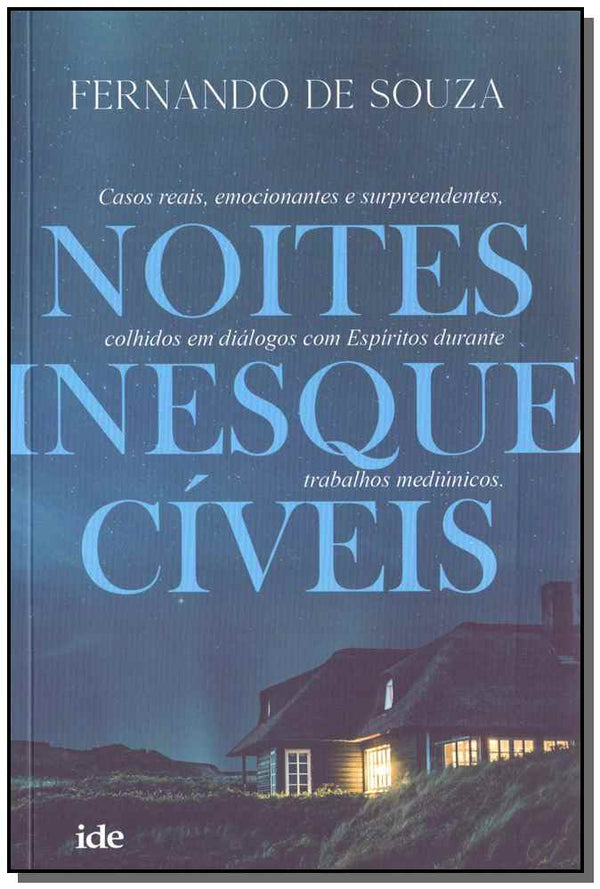 Capa do livro Noites Inesquecíveis, de Fernando de Souza