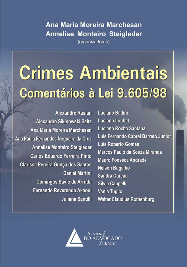 Capa do livro Crimes Ambientais - Comentários à Lei 9.605/98 - 01ed/13, de Ana Marchesan, Annelise Steigleder