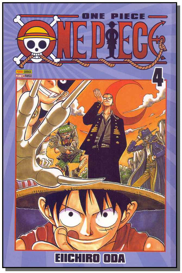 Capa do livro One Piece Vol. 04, de Eiichiro Oda