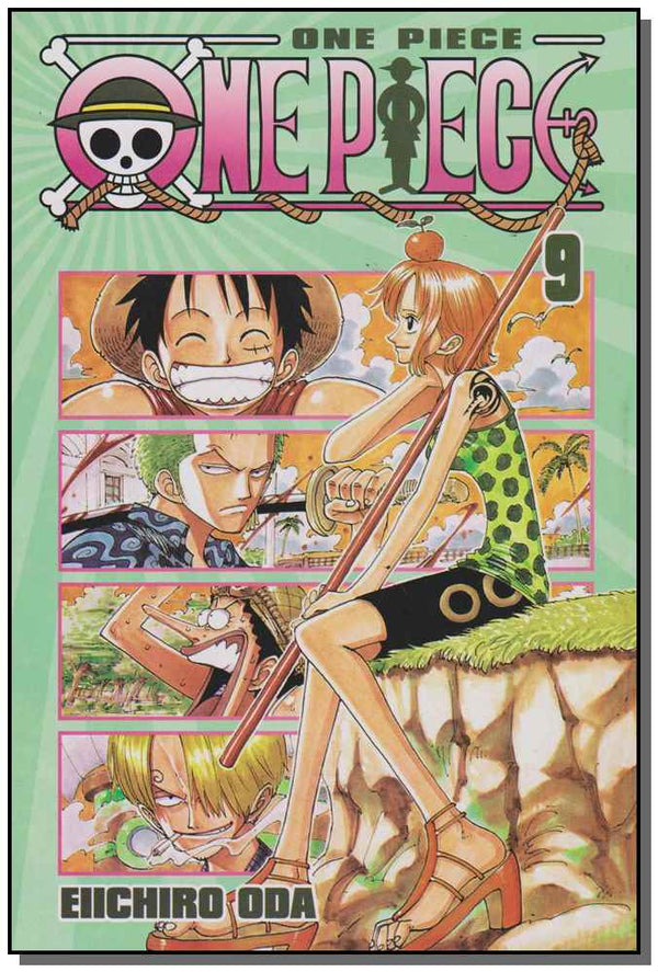 Capa do livro One Piece Vol. 09, de Eiichiro Oda