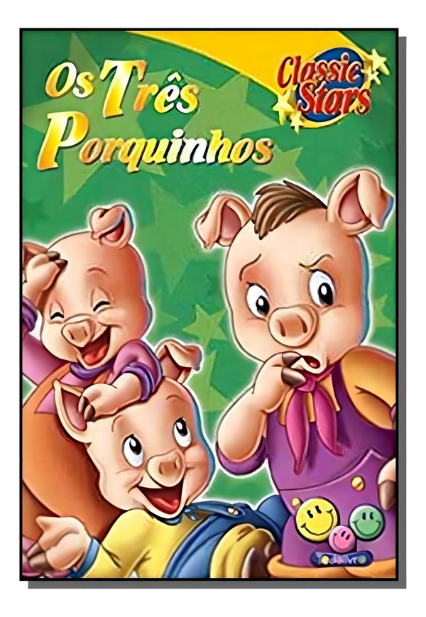 Capa do livro Classic Stars: Tres Porquinhos, os, de Editora Todolivro