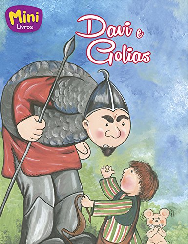 Capa do livro Mini Bíblicos: Davi e Golias, de Editora Todolivro