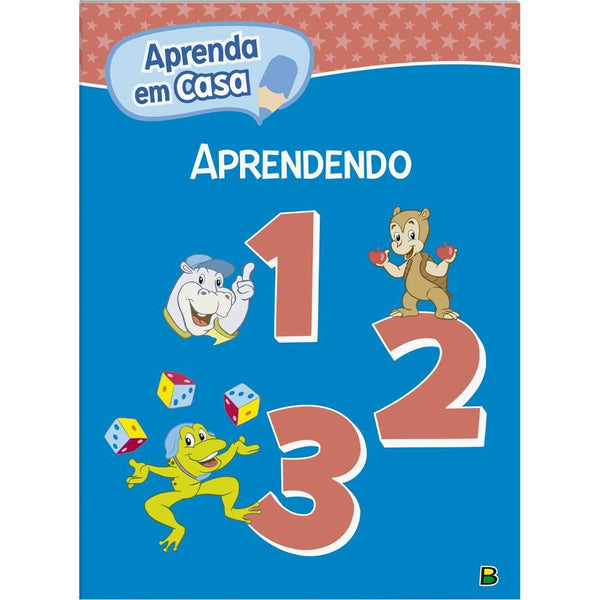 Capa do livro Aprenda em Casa Aprendendo o 123, de Diversos Autores