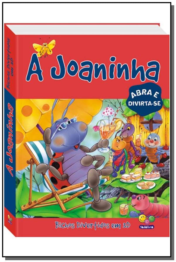 Capa do livro Bichos Divertidos em 3d: Joaninha, a, de Editora Todolivro