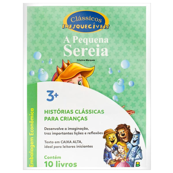 Capa do livro Clássicos Inesquecíveis - Kit C/10 Und., de Diversos Autores