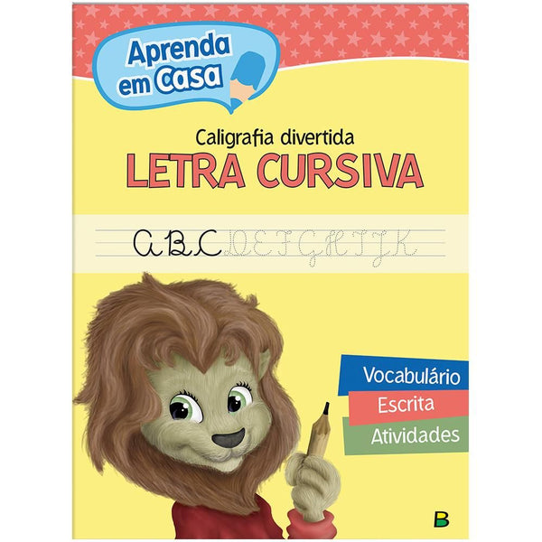 Capa do livro Caligrafia Divertida: Letra Cursiva, de Belli Studio