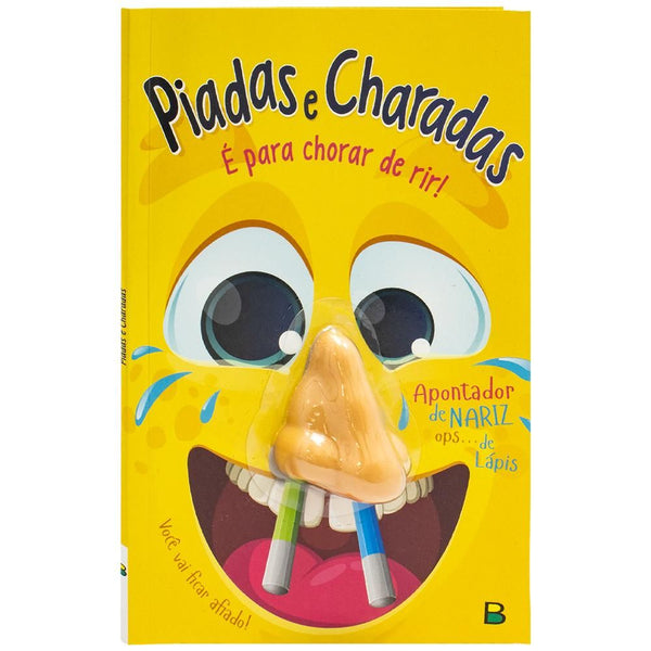 Capa do livro Piadas e Charadas - Para Chorar de Rir!, de Editora Todolivro