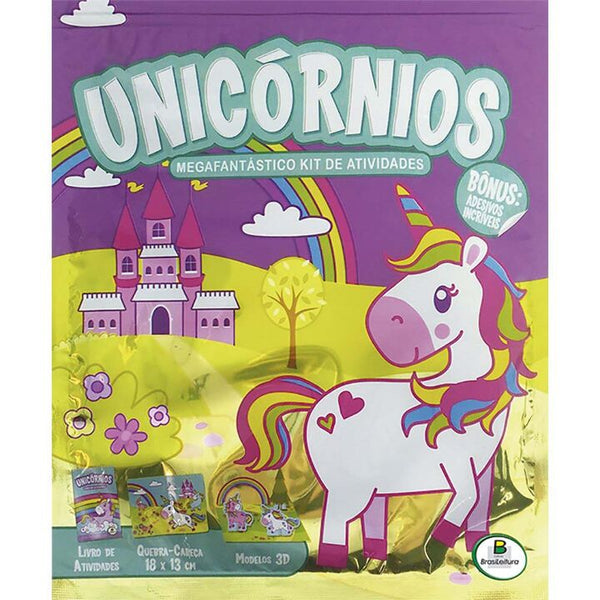 Capa do livro Megafantastico Kit de Atividades: Unicornios, de Editora Todolivro