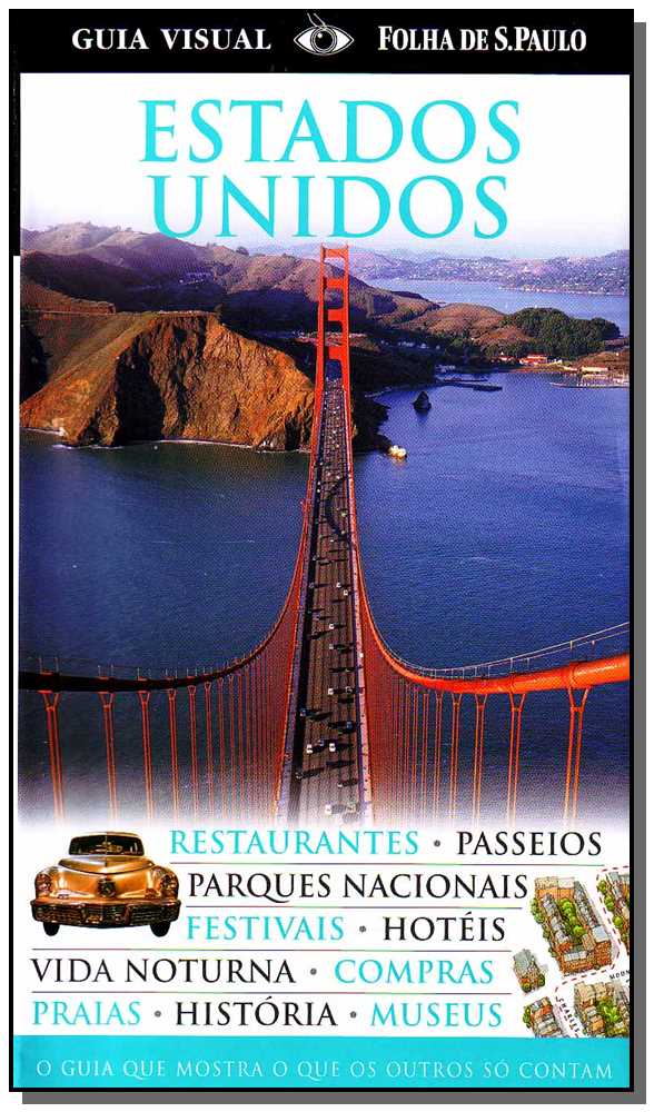 Capa do livro Guia Visual - Estados Unidos, de Editora Publifolha