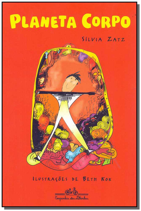 Capa do livro Planeta Corpo, de Silvia Zatz