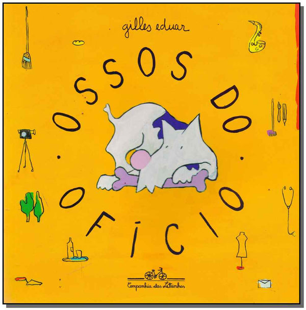 Capa do livro Ossos do Oficio, de Gilles Eduar