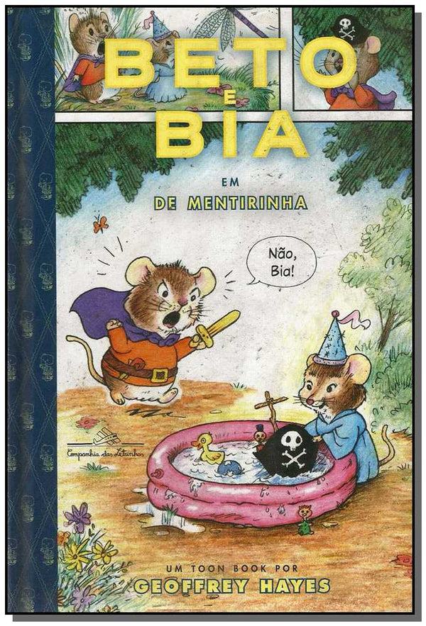 Capa do livro Beto e Bia em de Mentirinha, de Geoffrey Hayes