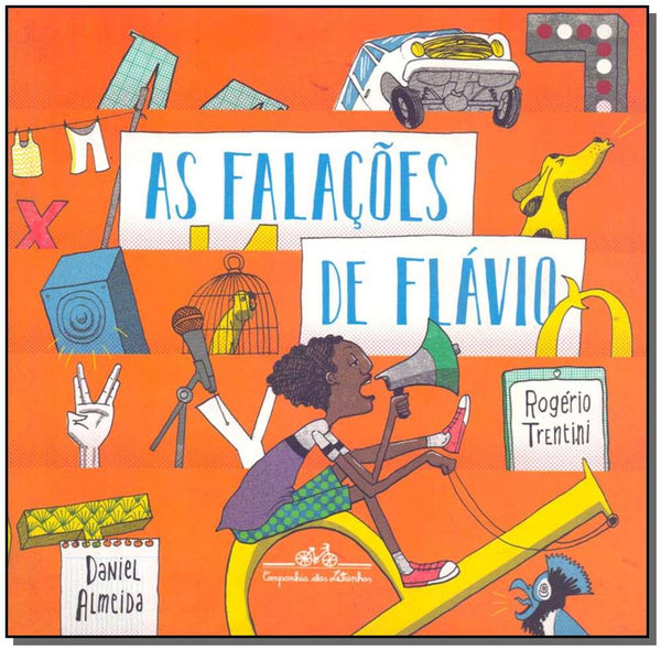 Capa do livro Falações de Flávio, as, de Daniel Almeida