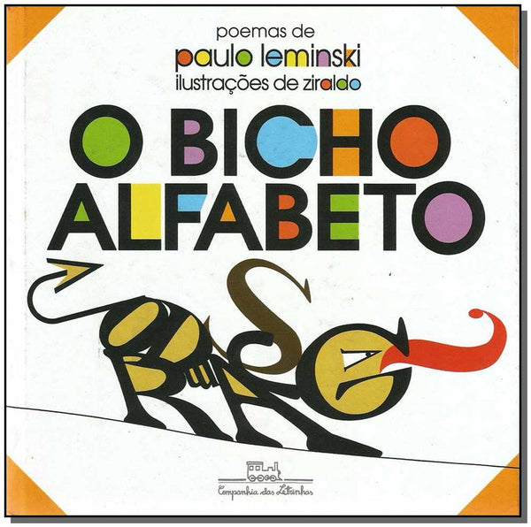 Capa do livro Bicho do Alfabeto, o, de Paulo Leminski