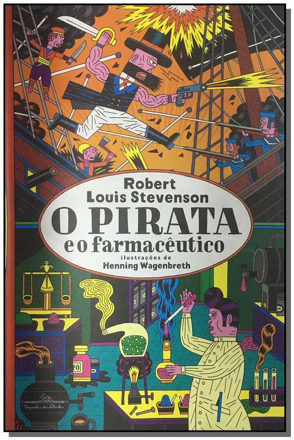 Capa do livro Pirata e o Farmacêutico, o, de Robert Louis Stevenson