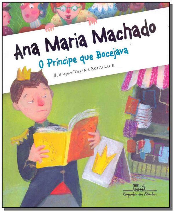 Capa do livro O Príncipe que Bocejava, de Ana Maria Machado