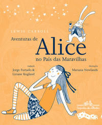Capa do livro Aventuras de Alice no País das Maravilhas, de Lewis Carroll