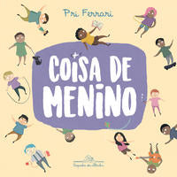 Capa do livro Coisa de Menino, de Pri Ferrari