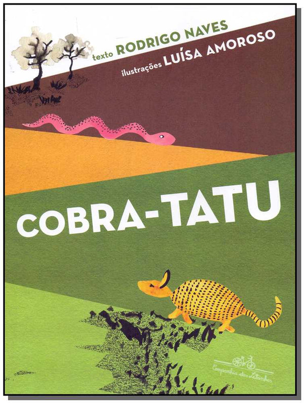 Capa do livro Cobra-Tatu, de Rodrigo Naves